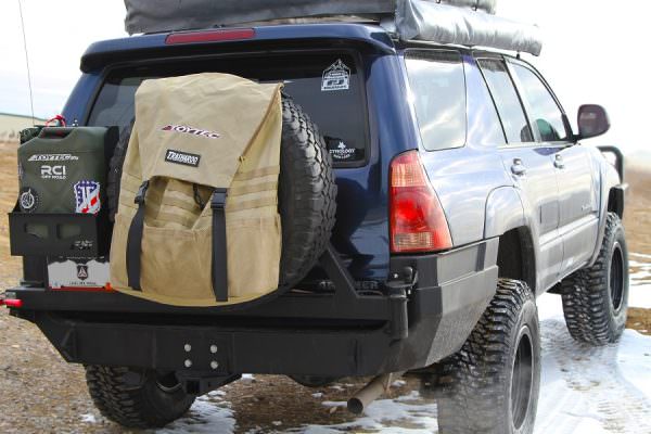 TRASHAROO | SPARE TIRE TRASH BAG FITS TIRES FROM 29" TO 40" HAULS UP TO 50 LBS OF WEIGHT | TAN - Image 2