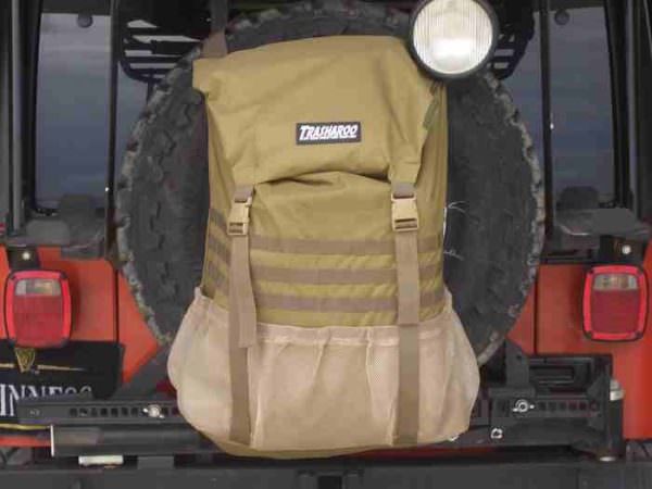 TRASHAROO | SPARE TIRE TRASH BAG FITS TIRES FROM 29" TO 40" HAULS UP TO 50 LBS OF WEIGHT | TAN - Image 4