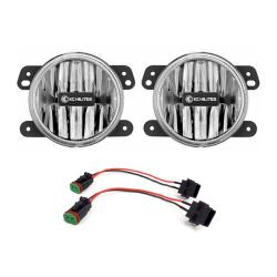 KC | GRAVITY 4" LED G4 10W AMBER FOG BEAM LIGHT SYSTEM  | JL/JT 2018-2021