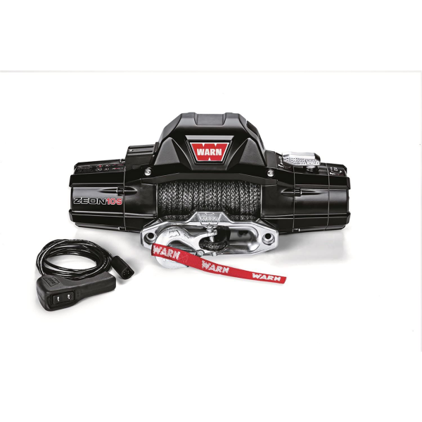 WARN | ZEON 10-S WINCH W/ SYNTHETIC ROPE 10,000 LBS 12V CE