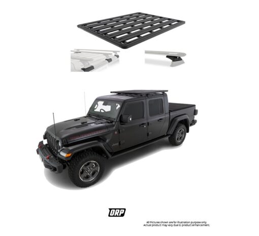 RHINO-RACK | PIONEER PLATFORM 5 | JT 4DR Hard Top 2020+ | BB 1228MM X 1426MM