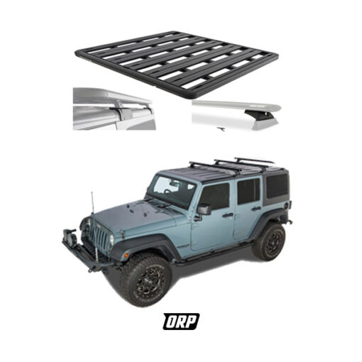 RHINO-RACK | PIONEER PLATFORM 5 | JK 4DR HARD TOP 2007-2017 | BB 1828MM X 1426MM