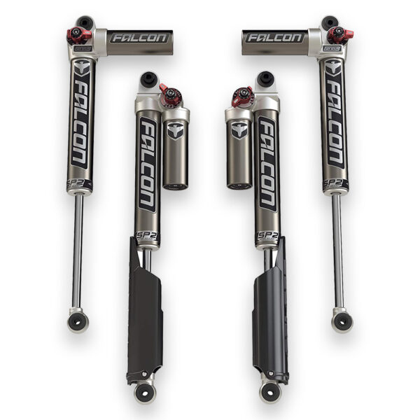 TERAFLEX | 2-4.5” LIFT FALCON SP2 3.3 FAST ADJUST PIGGYBACK SHOCK KIT | JL 4DR 2018+