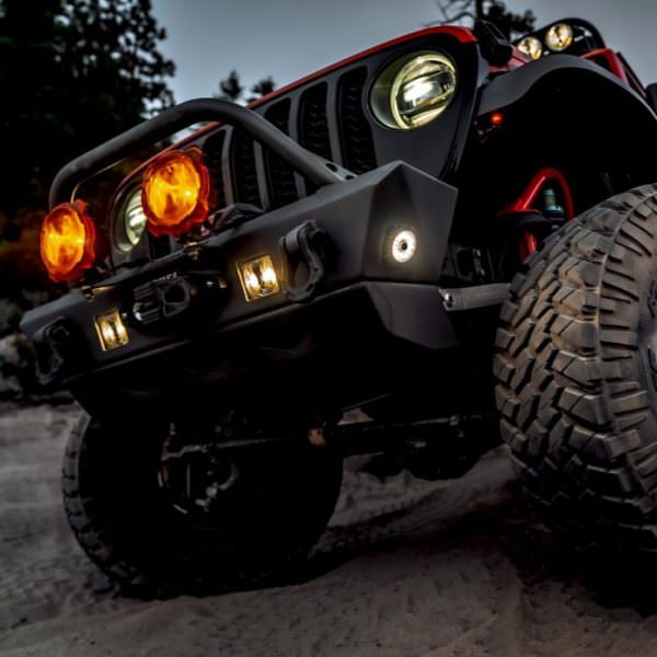 KC | CYCLONE V2 LED SINGLE LIGHT | CLEAR - Image 3