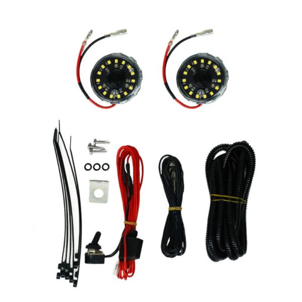 KC | CYCLONE V2 LED 2 LIGHT LIGHTING KIT | CLEAR