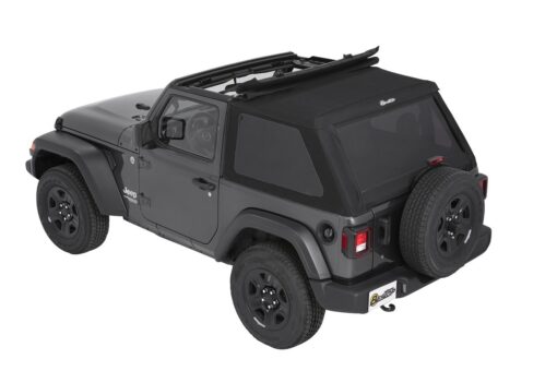 BESTOP | TREKTOP SLANTBACK SOFT TOP | JL 2DR 2018+ | BLACK DIAMOND - Image 2