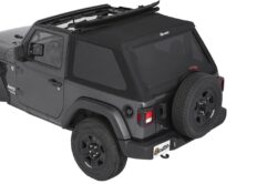 BESTOP | TREKTOP SLANTBACK SOFT TOP | JL 2DR 2018+ | BLACK DIAMOND