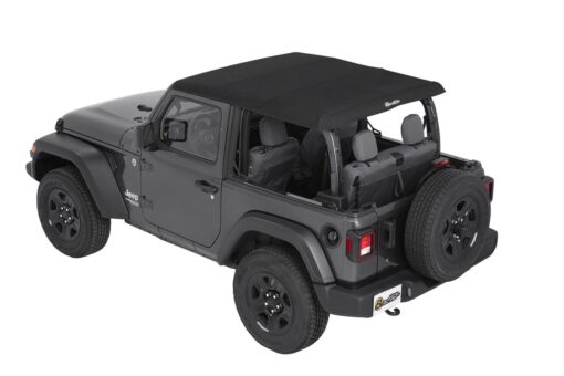 BESTOP | TREKTOP SLANTBACK SOFT TOP | JL 2DR 2018+ | BLACK DIAMOND - Image 4