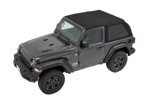 BESTOP | TREKTOP SLANTBACK SOFT TOP | JL 2DR 2018+ | BLACK DIAMOND - Image 6