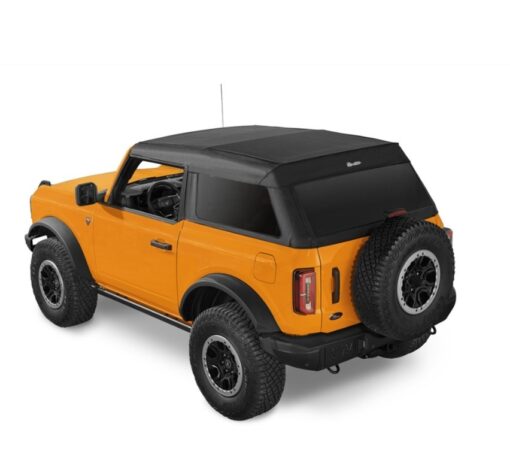 BESTOP | TREKTOP SLANTBACK SOFT TOP | BRONCO 2DR 2021+ | BLACK TWILL - Image 2