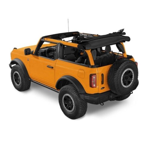 BESTOP | TREKTOP SLANTBACK SOFT TOP | BRONCO 2DR 2021+ | BLACK TWILL - Image 4