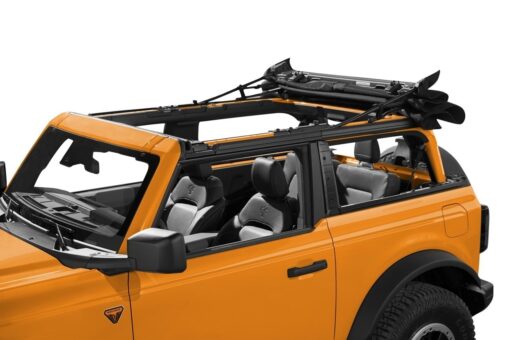 BESTOP | TREKTOP SLANTBACK SOFT TOP | BRONCO 2DR 2021+ | BLACK TWILL - Image 7