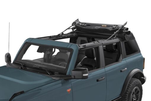 BESTOP | TREKTOP SLANTBACK SOFT TOP | BRONCO 4DR 2021+ | BLACK TWILL - Image 3