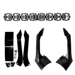 KC | GRAVITY LED PRO6 LIGHT BAR 50" 8 RINGS W BRACKET | JL 2018+/JT 2020+