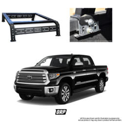 RCI | 12" SPORT BED RACK STEEL FOR SHORT AND STANDARD BED | TUNDRA | FACTORY ACCESSORY RAILS MOUNTS FOR DRILL FREE INSTALL
