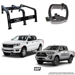 RCI | 18" HD BED RACK STEEL UNIVERSAL BED | HILUX/RANGER | C-CLAMP FOR DRILL FREE INSTALL