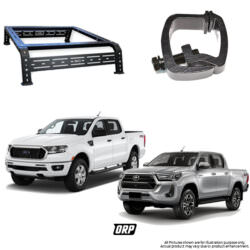 RCI | 12" SPORT BED RACK STEEL UNIVERSAL BED | HILUX/RANGER | C-CLAMP FOR DRILL FREE INSTALL