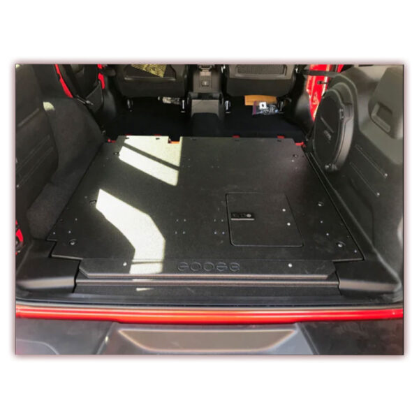 GOOSE GEAR | SEAT DELETE PLATE SYSTEM 100% W/O SUBWOOFER PASSENGER SIDE HATCH | JL 4DR 2018+ - Image 5