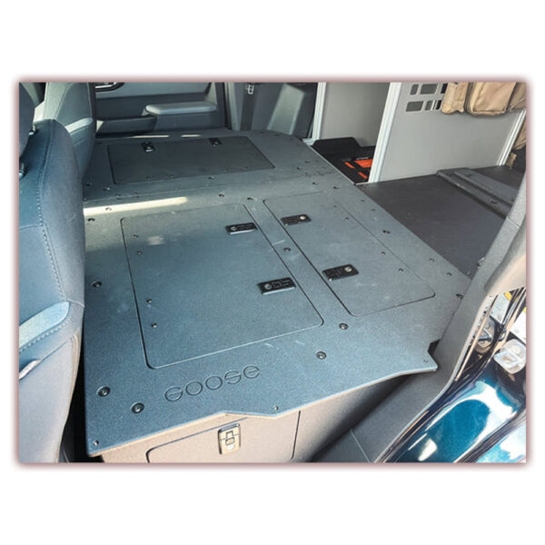 GOOSE GEAR | SEAT DELETE PLATE SYSTEM 60% DRIVER SIDE | BRONCO 4DR 2021+