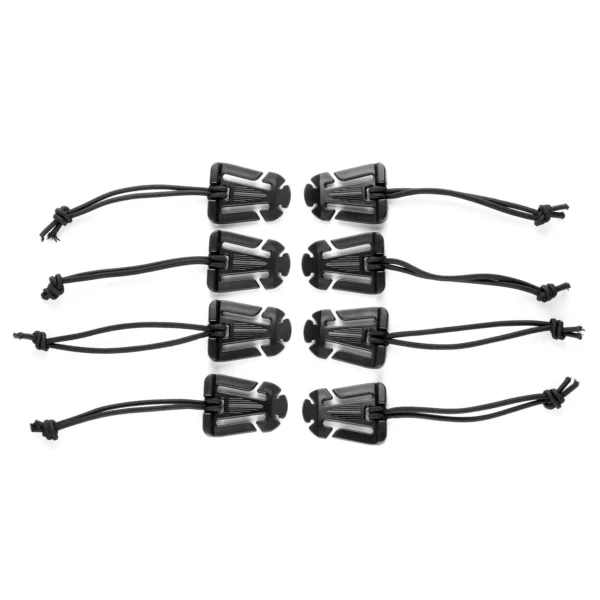 BUILTRIGHT | ELASTIC TECH PANEL CLIPS 8 PC KIT BLACK - Image 5