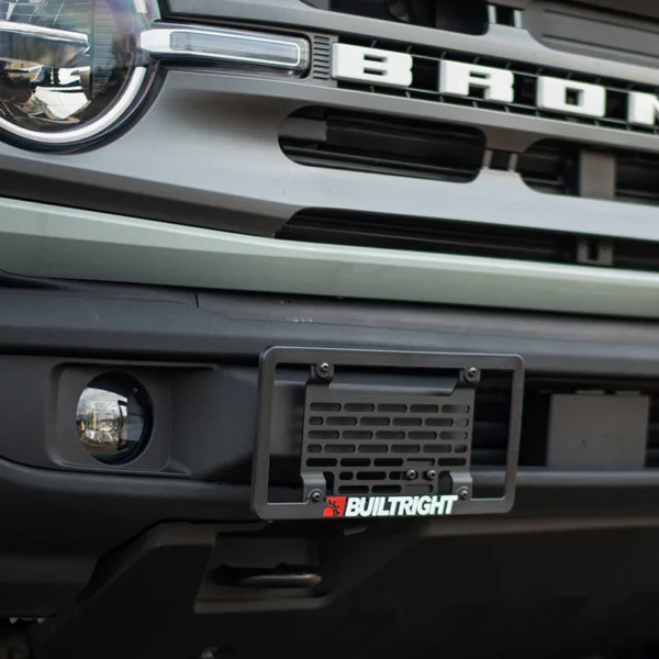 BUILTRIGHT | BUMPER LICENSE PLATE MOUNT | BRONCO 2021+ - Image 7