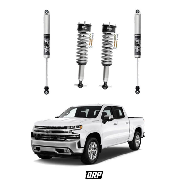 FOX | 0-2" FRONT & REAR 2.0 PERFORMANCE -ONLY FRONT C/O- IFP EA LIFT TB/AT4 0" | GM 1500/TB/AT4 2019+