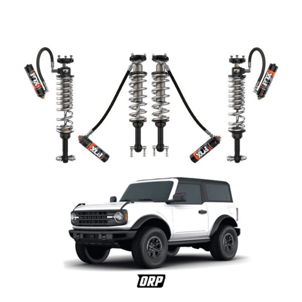 FOX | 2.5-4.5" FRONT 2.5 PERFORMANCE ELITE C/O RESI ADJ SET (W/ & W/O SQ) REQ/ UCA | BRONCO 2DR 2021+