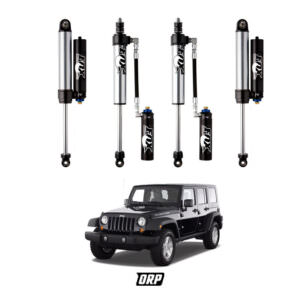FOX | 2.5-4" FRONT & 2.5-4" REAR 2.5 FACTORY INTERNAL BYPASS RESI ADJ SET | JK 2007-2017