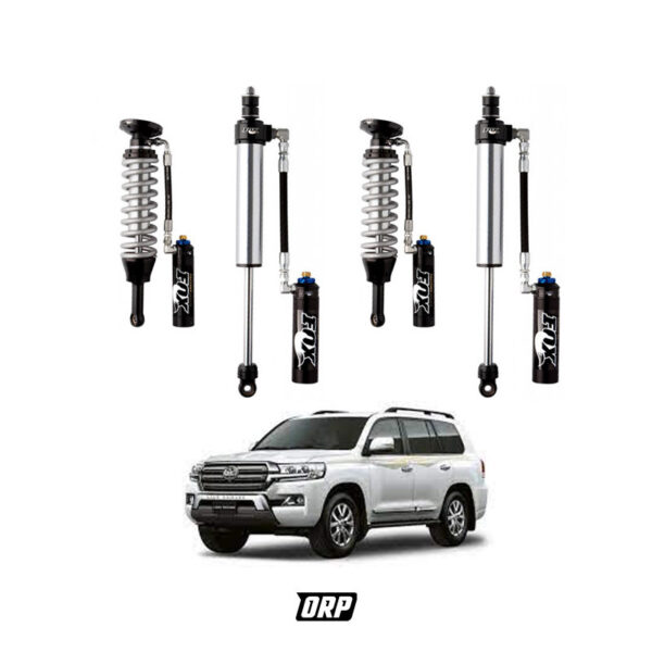 FOX | 0-2" FRONT & 0-1.5" REAR 2.5 FACTORY -ONLY FRONT C/O- RESI ADJ SET | LC200 2008-2021