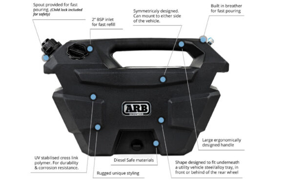 ARB | Frontier Tank Portable Diesel | 30L - Image 3