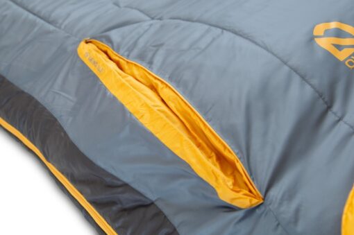 NEMO EQUIPMENT | FORTE ENDLESS PROMISE MEN'S SLEEPING BAG | 35°F/LONG | FORTRESS/MANGO - Image 3