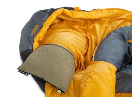 NEMO EQUIPMENT | FORTE ENDLESS PROMISE MEN'S SLEEPING BAG | 35°F/LONG | FORTRESS/MANGO - Image 4