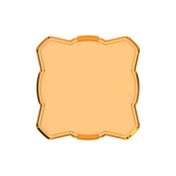 KC LIGHTS  FLEX ERA 1 HARD COVER | AMBER EA