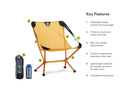 NEMO EQUIPMENT | MOONLITE RECLINING CAMP CHAIR - Image 17