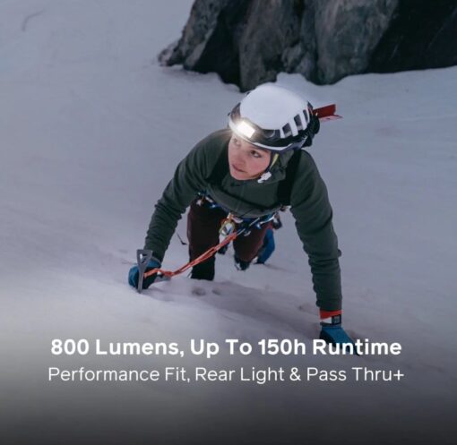 BIOLITE | HEADLAMP 800 PRO | MIDNIGHT GRAY/BLACK - Image 5