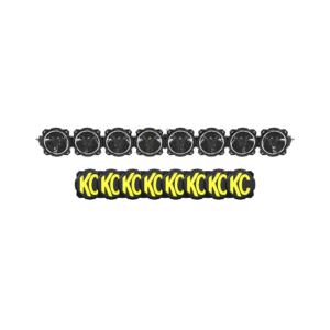 KC | 6" GRAVITY PRO6 160W LED 50" LIGHT BAR COMBO BEAM 8 RINGS | UNIVERSAL 23776 LUMENS