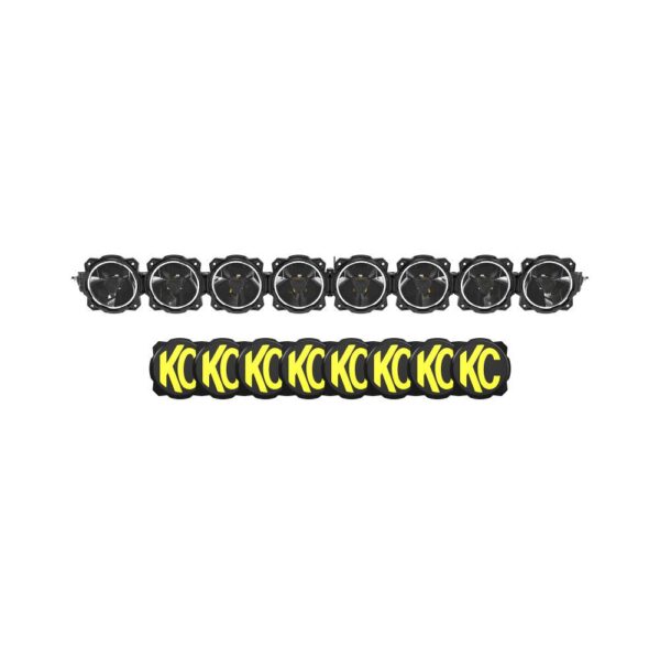 KC | 6" GRAVITY PRO6 160W LED 50" LIGHT BAR COMBO BEAM 8 RINGS | UNIVERSAL 23776 LUMENS
