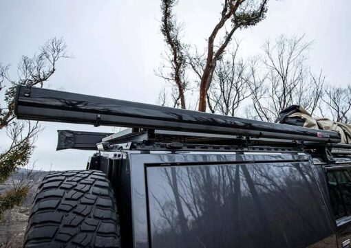 ARB | ALUM Awning with Light | Black Aluminum Case | 3 x 2.5 M - Image 5