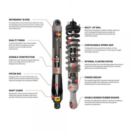 ARB | MT64 Rear Shock Absorber | 2022-2024 LC300 - Image 2