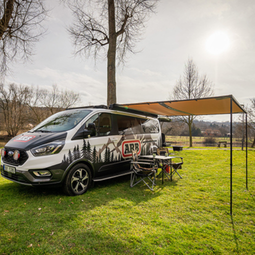ARB | ALUM Awning with Light | Black Aluminum Case | 3 x 2.5 M - Image 2